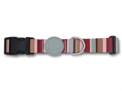 Morso Collar Dog återvunnet Skyline Red Pink