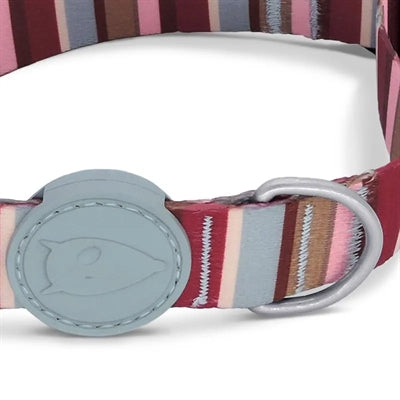 Morso Collar Dog återvunnet Skyline Red Pink