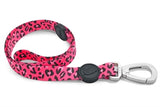 Morso dog leash recycled bubble leo pink