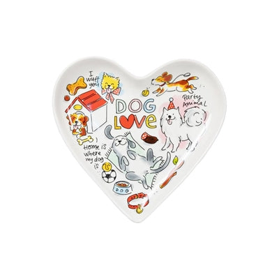 Blonďatá Amsterdam Bord Hart Dog Love