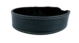 Chien de col sazzz boho anthracite en cuir vintage