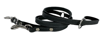 Sazzz Hundegürtel Fearless Vintage Verstellbares Leder -Anthrazit