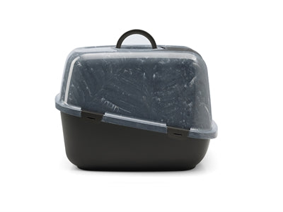 SAVIC KATTENBAK NESTOR Jumbo Marble Grey Black