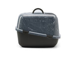 SAVIC KATTENBAK NESTOR Jumbo Marble Grey Black
