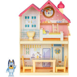 Moose Spillsaachen Bluey Mini Speelhuis mat Miwwelen a Spillfigur
