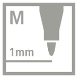Stabilo Write -4 -All - Permanent Marker - Medium - Black