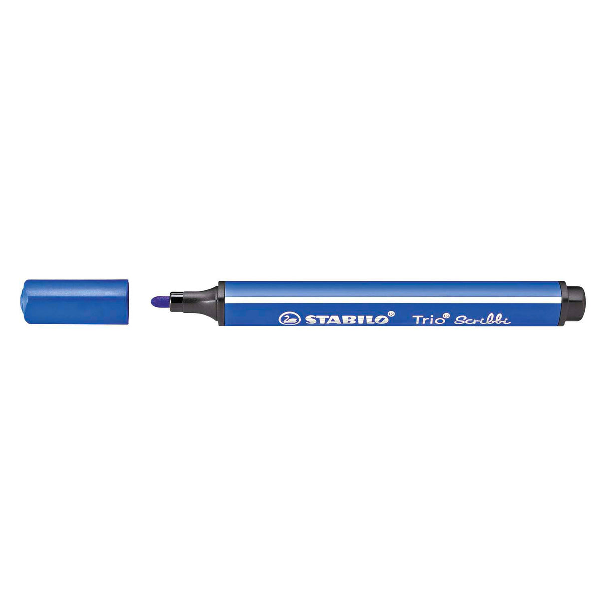Stabilo Trio Scribbi - gefillt -Tip Pen mat soaking Punkt - blo
