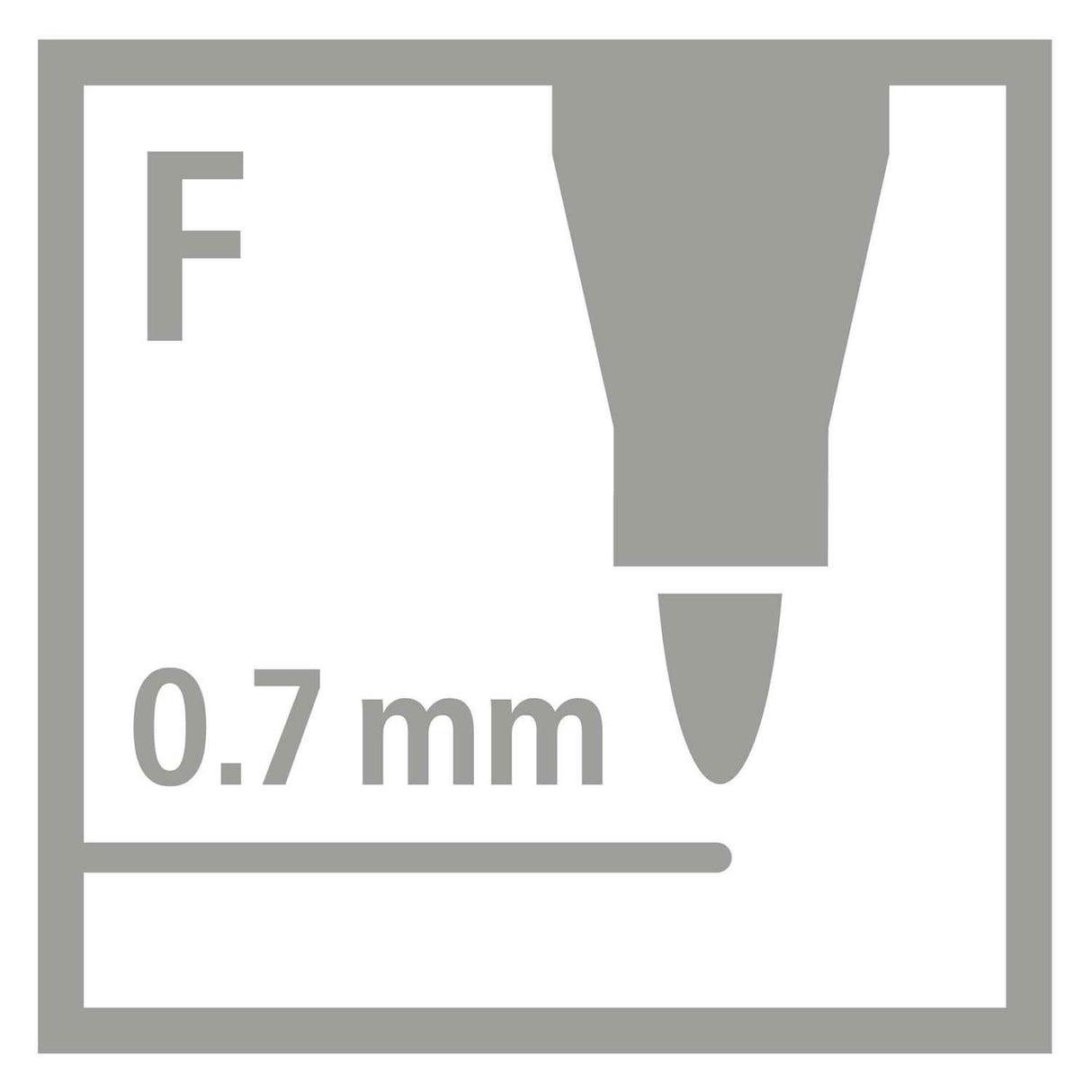 Stabilo Trio A-Z fühlt, 30.