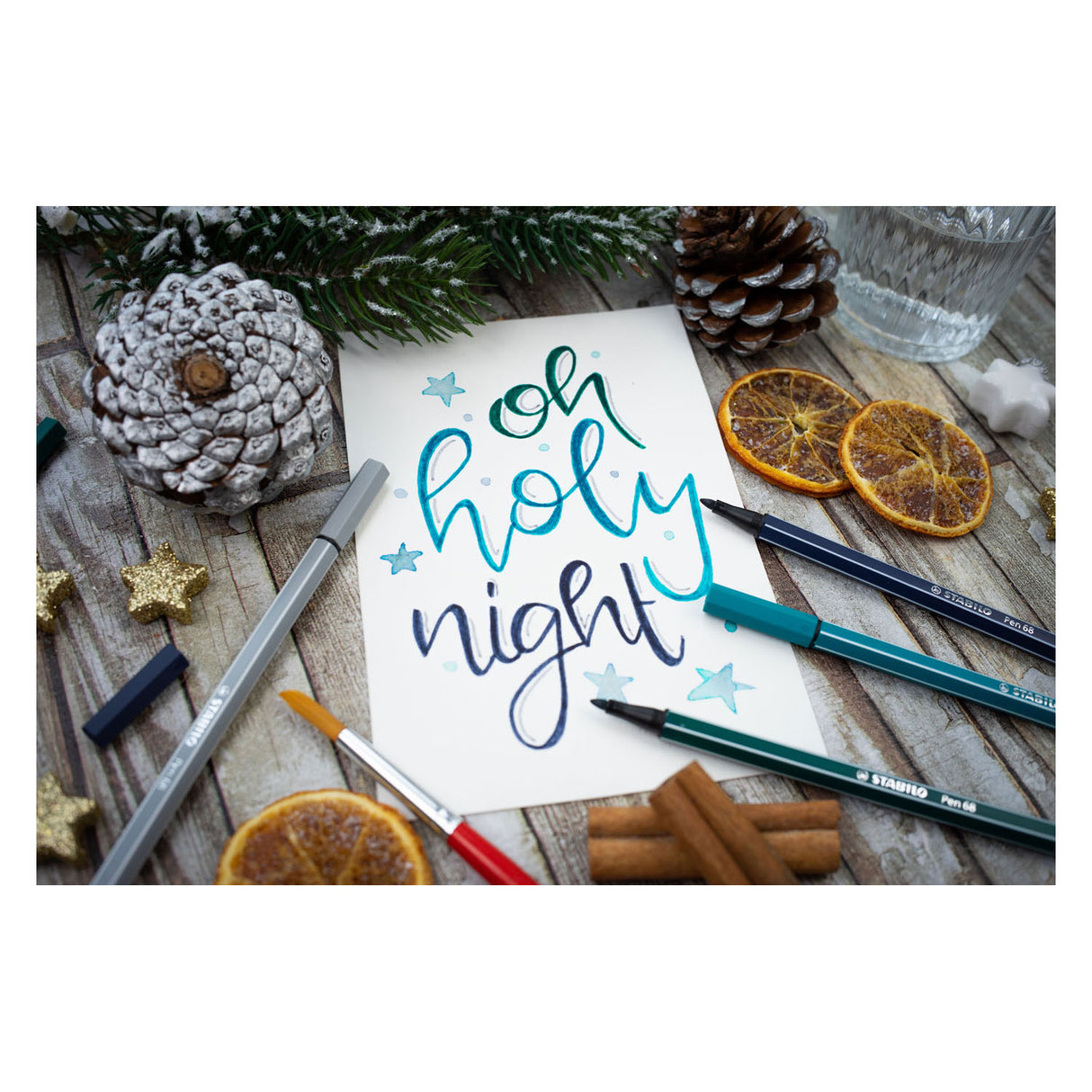 Stabilo Pen 68 - Filz -Tip -Stift - Eisgrün (68 13)