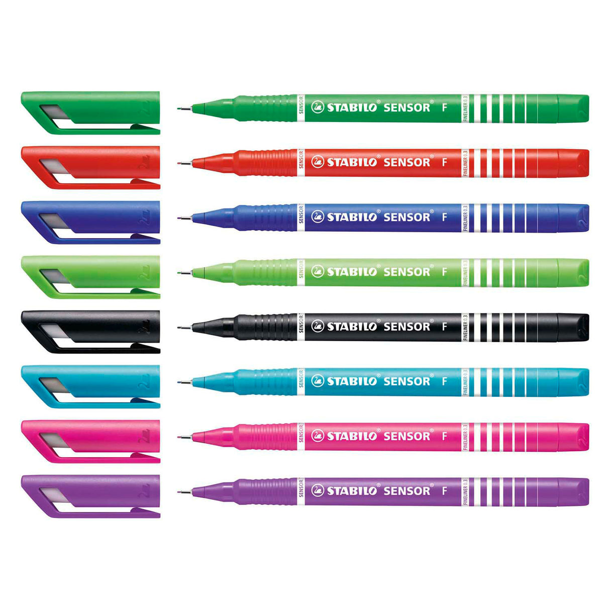 Stabilosensor Fineliners 0,3 mm, 8st.