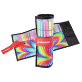 Stabilo Pen 68 - Felt -Tip Pen - Arty - Rouleau avec 25 pièces