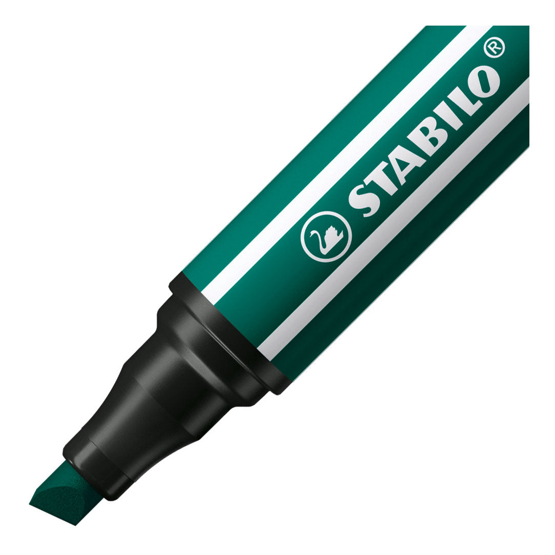 Stabilo Pen 68 Max Felt -tip pen med tyk mejslet punkt turkois grøn