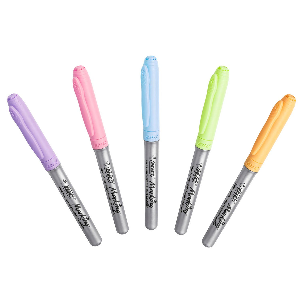 Bic Intensitéit gefillt -tip Pens permanent Pastell, 5st.