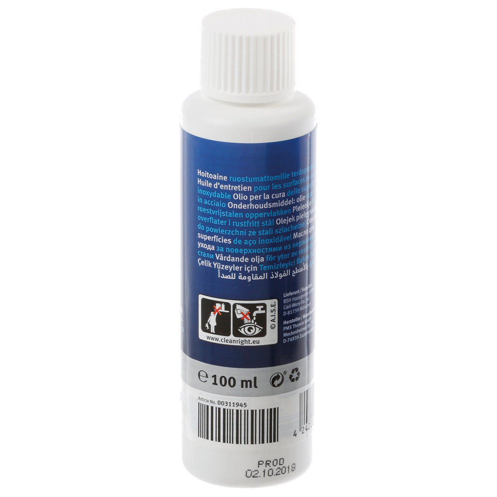 Bosch Siemens Bosch Siemens nerezová ocel agent údržby 100 ml