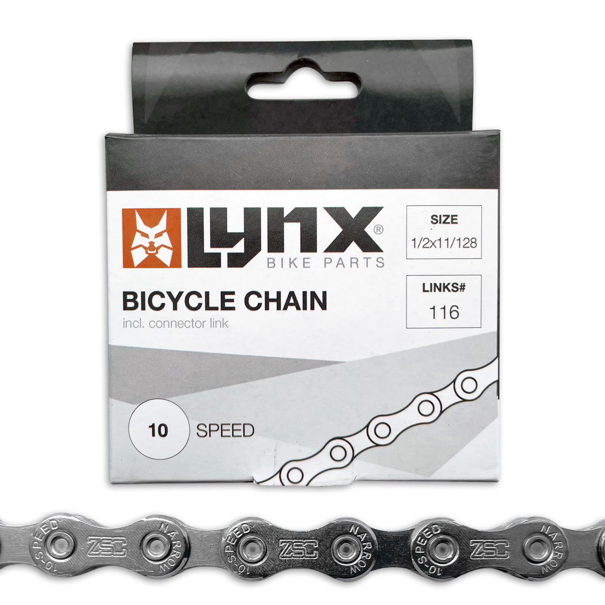 Lynx 10 -prędkość łańcucha rowerowego 1 2 x 11 128 - 116 linków