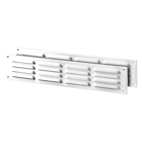 Türraster weiß 305x80 mm 2 Teile