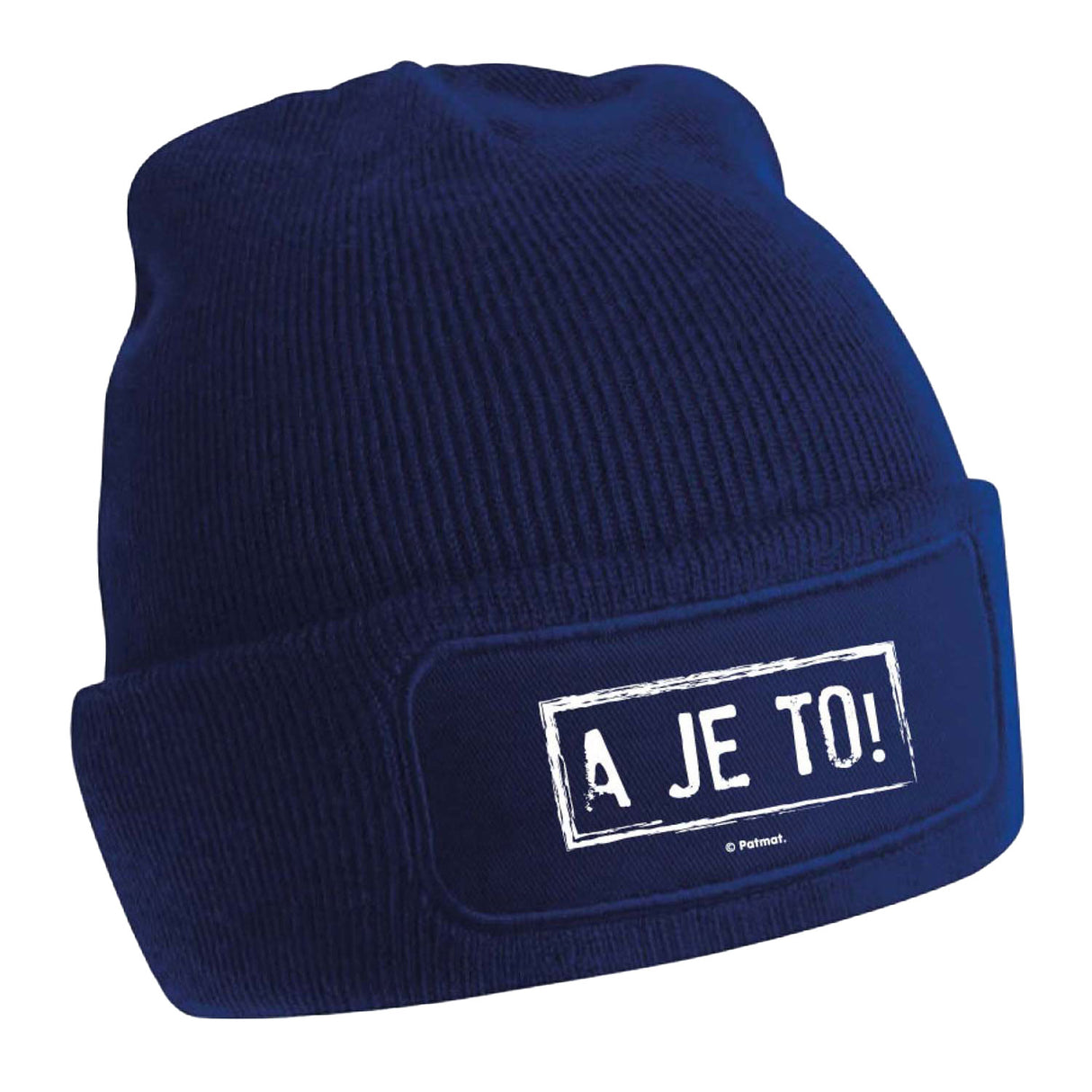 Neighbor and Buurman Muts - Stamp Marineblauw