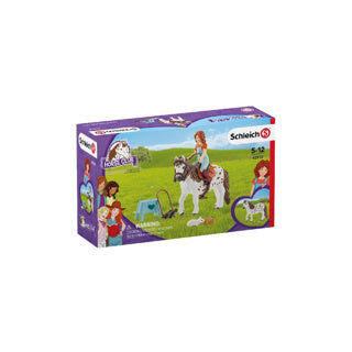 Schleich Horse Club Mia and Spotty + Accessories