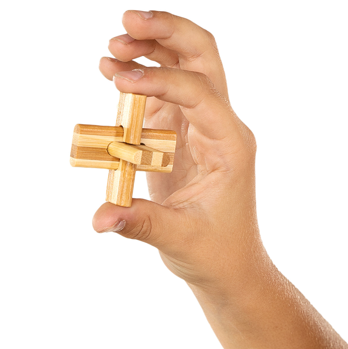 Eureka 3d bambus mozkové puzzle Doublecross **