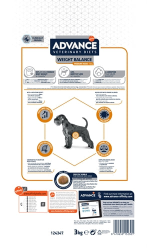 Advance Veterinary Diet Balance Weight Balance Střední maxi