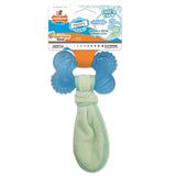 Nylabone Puppy Freezer Bone With Wash Cloth Peanut flavor