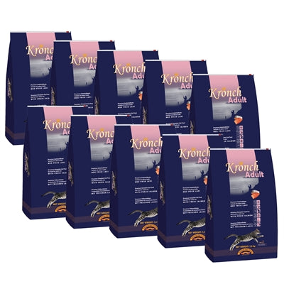 Kronch Premium Cat Chunk s lososem a kuřetem