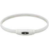 Trixie collar luminoso perro usb silicona recargable múltiple