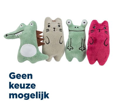 Trixie Dieren plyš s catnip ascorti