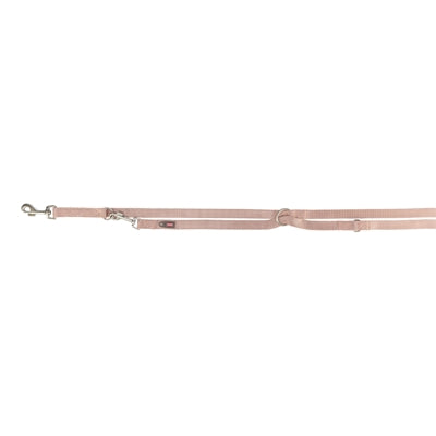 Trixie dog leash adjustable blush