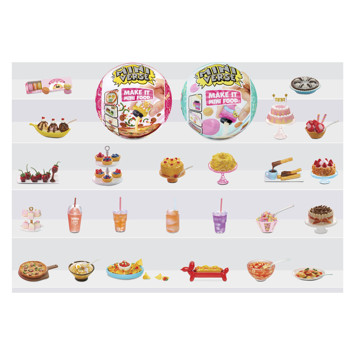 MGA Entertainment MGAs machen es Mini -Lebensmittel: Abendessen