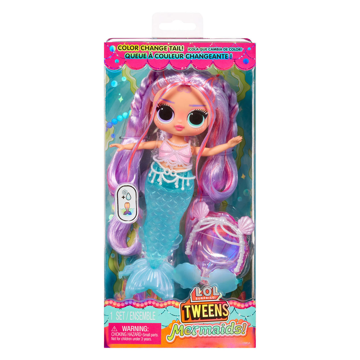 MGA Entertainment Surprise! Tweens Mermaids! Lana Marine