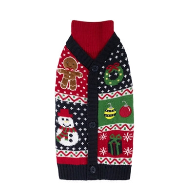 Cupid Comet Christmas Eve Gift Pack with sweater toy snacks