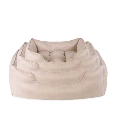 Palisandro 40 guiños canasta de perros beige delgado