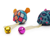 Rosewood Jolly Moggy Patchwork Mice dúo