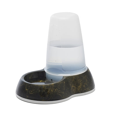 Savic Drinking Bowl Loop marmor svart guld