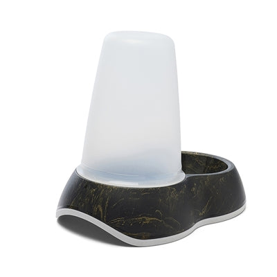 Savic Voerdispencer Loop Marble Black Gold