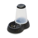 Savic Voerdispencer Loop Marble Black Gold