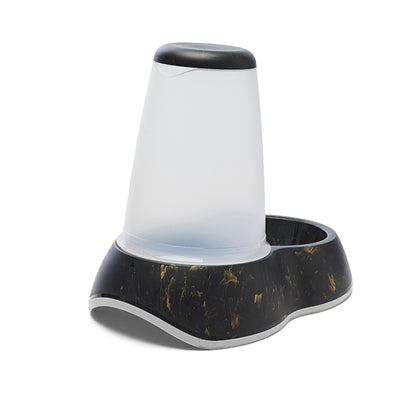 Savic Voerdispencer Loop Marble Black Gold