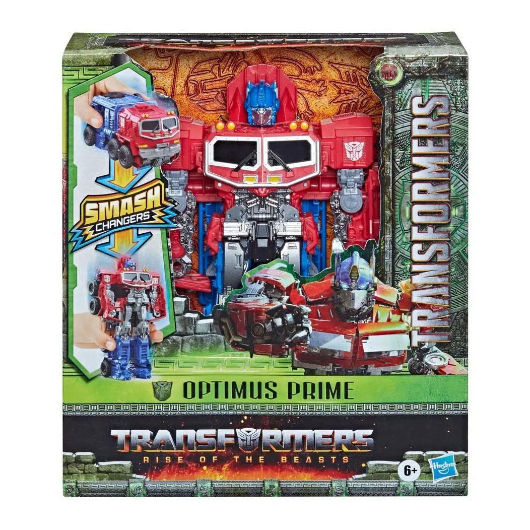 Hasbro transformatorji Rise of the Beasts Smash Changers Optimus Prime