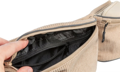 Trixie hofte taske baggy bælte beige
