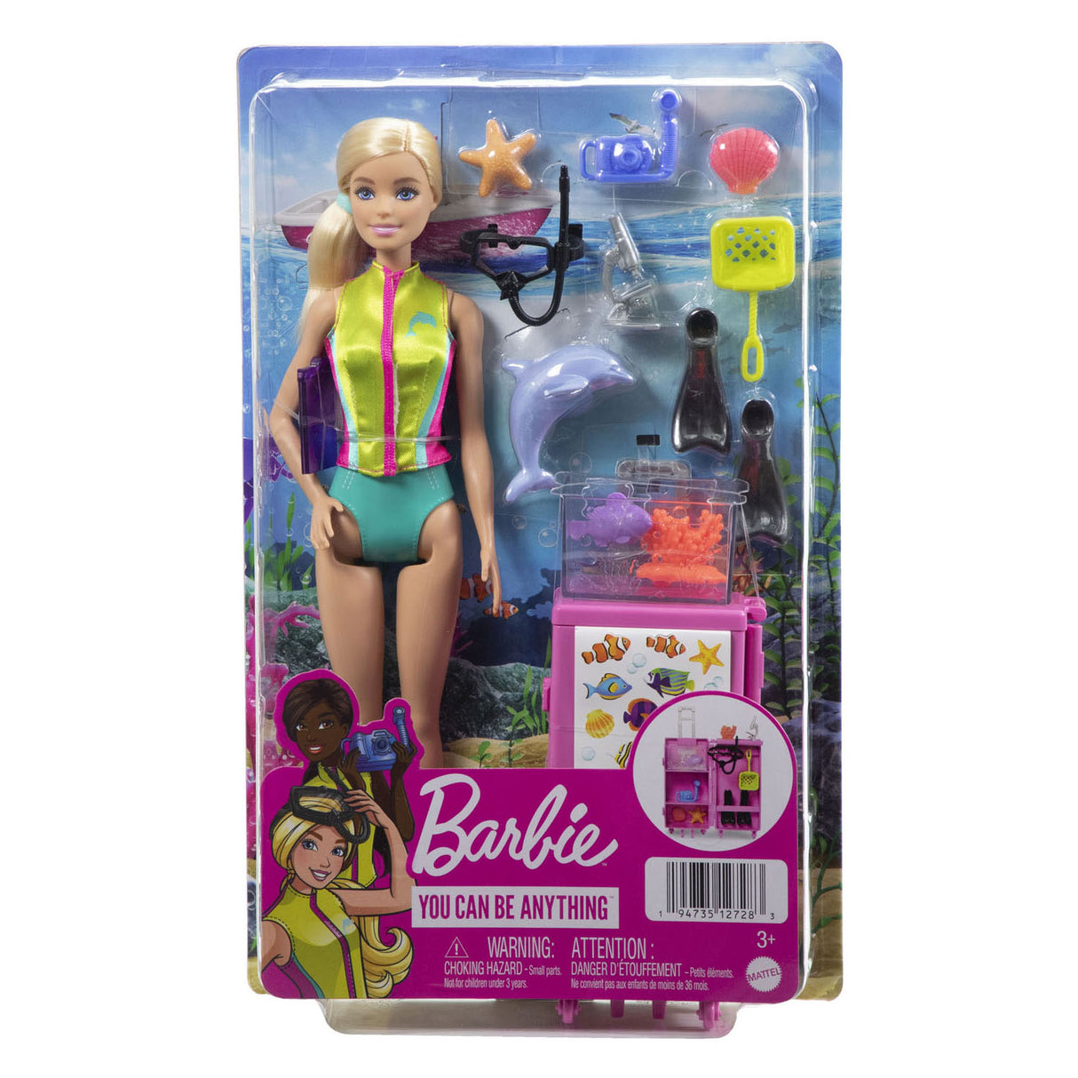 Mattel Marine Biologe Play Set