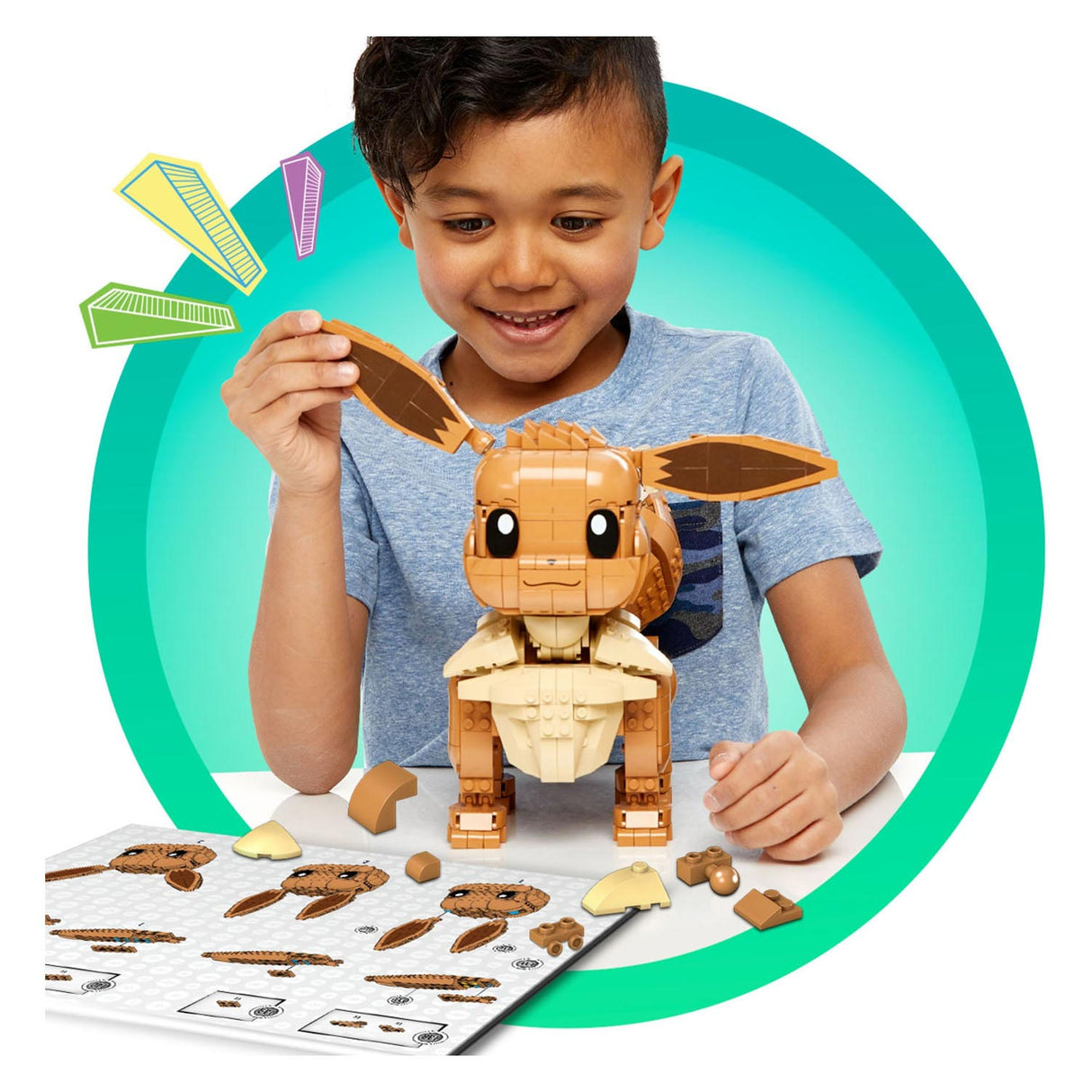 Pokémon mega construx bouwset eevee