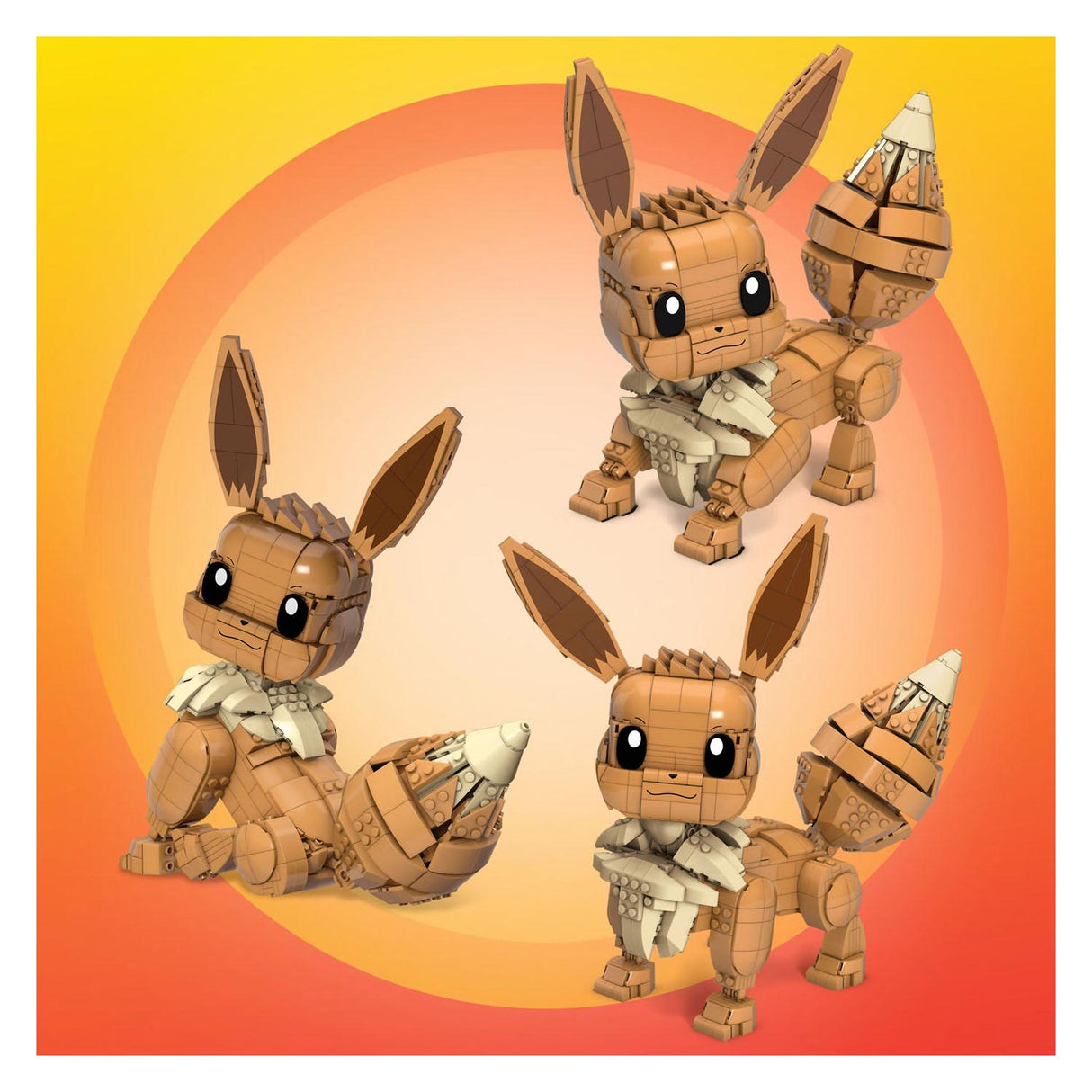Pokémon mega construx bouwset eevee