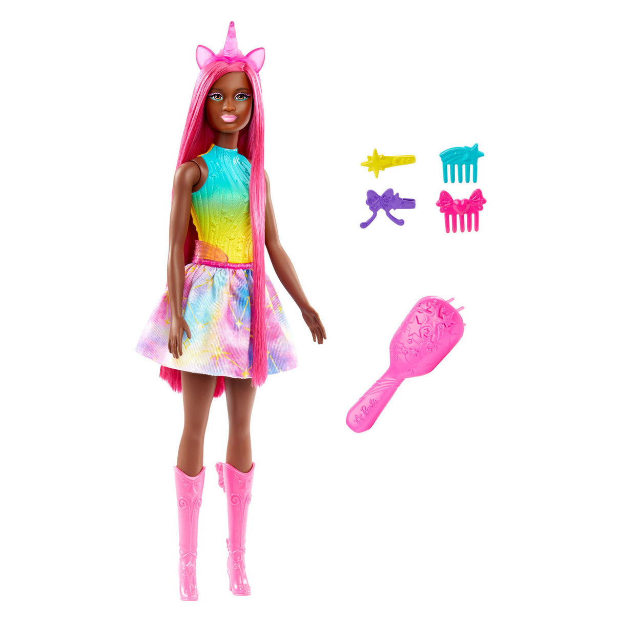 Matbel Moud Popp Mermaid mat laange Hoer rosa