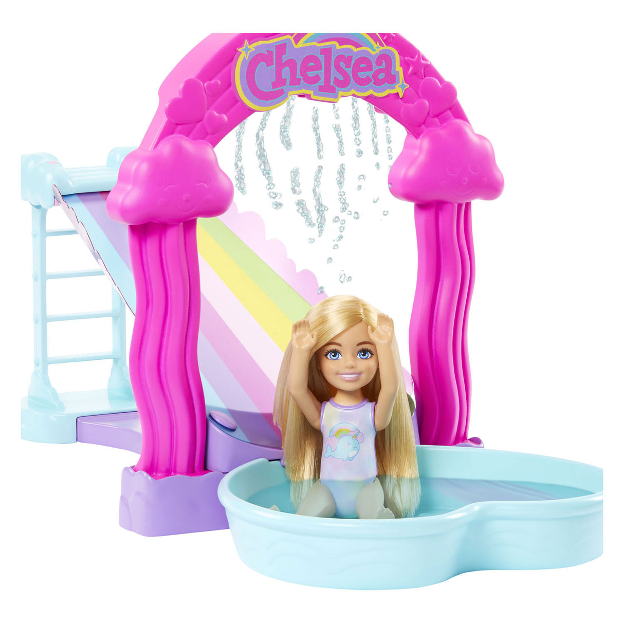 Mattel Chelsea Water slide play set