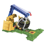 Hot Wheels Monstertrucks Arene Smahers Rhinomit Race Challenge Play Set