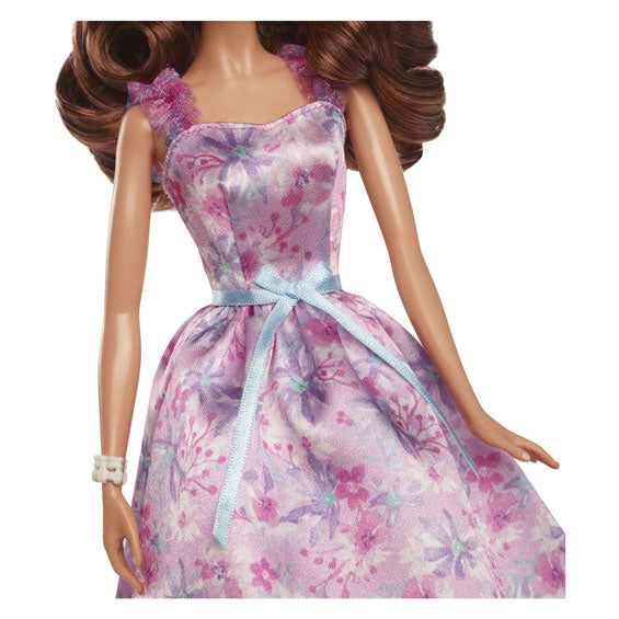 Mattel Signature Puppe mit blonden Haaren und Schwarz -Weiß -Abend