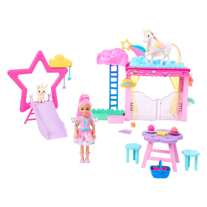 Mattel Chelsea un toque de pop con unicornio