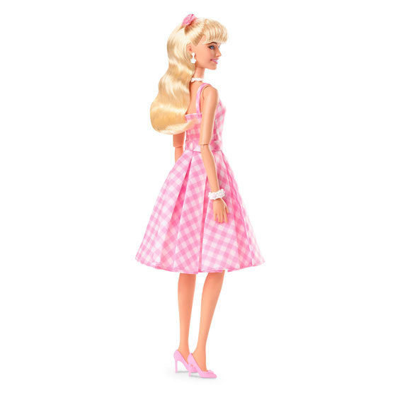 Mattel Barbie film Pink Gingham Dress Fashion Pop
