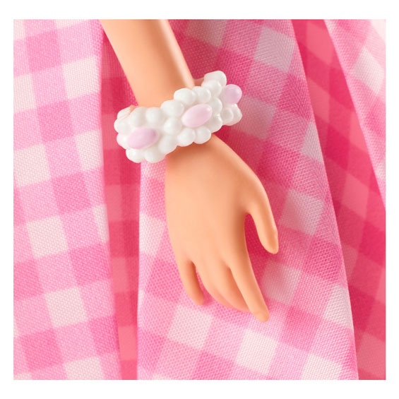 Mattel Barbie film Pink Gingham Dress Fashion Pop